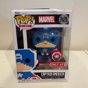Marvel Captain America 8 Bit Funko Pop 1426